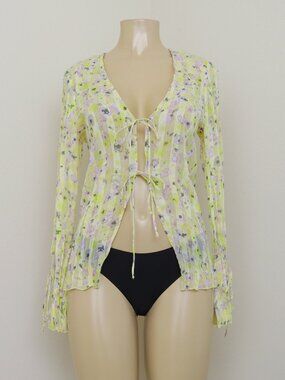 H&M - Tie-Front Top